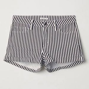 H&M ~ striped shorts